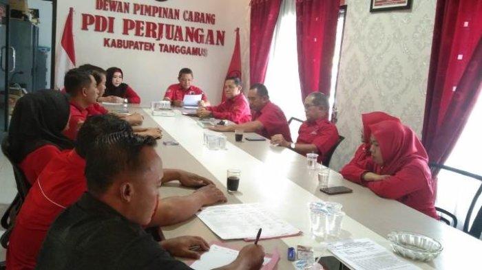 PDI Perjuangan Tanggamus Buka Penjaringan Pilkada 2024, Ini Waktu Dan ...